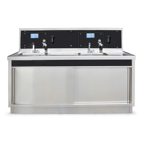 Estación de prelavado para el reprocesamiento de endoscopios - LV-222™ - Medical Devices Group Srl - para endoscopio / opciones / de acero inoxidable