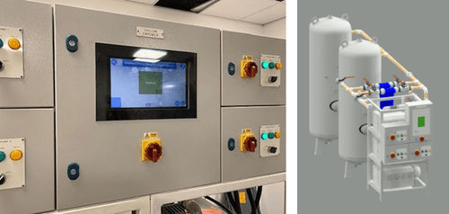 Sistema de control de centrales de gases médicos - Empower - SHJ Medical & Lab Gas Specialists - automatizada