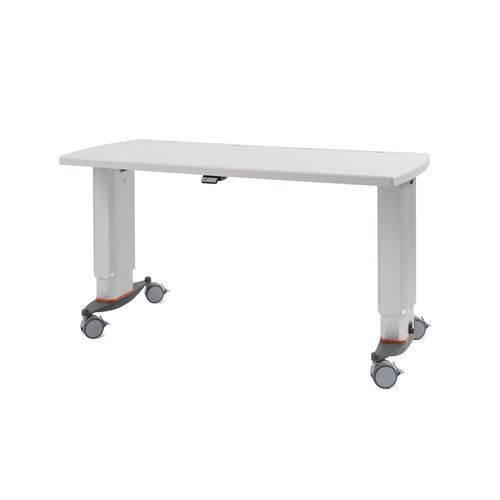 Mesa de traslación eléctrica - MD-3 - MDT - con ruedas / portátil / de altura variable