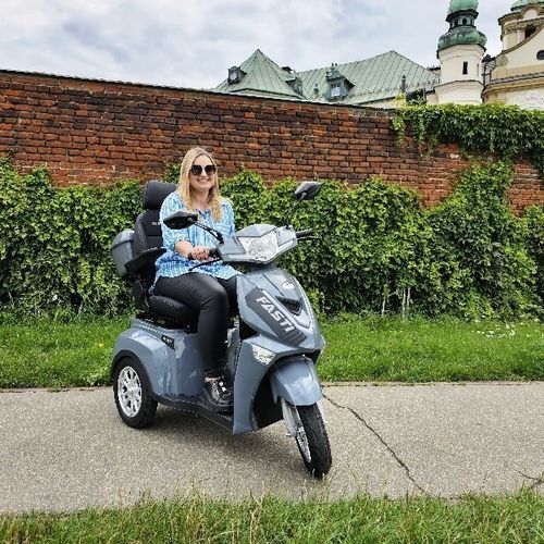 Scooter para movilidad reducida eléctrico - FASTI 3 MAX - Electroride Sp. z o.o. - 3 ruedas / con baúl