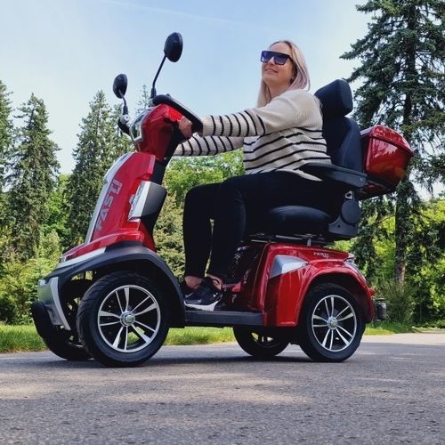 Scooter para movilidad reducida eléctrico - FASTI MED - Electroride Sp. z o.o. - con 4 ruedas