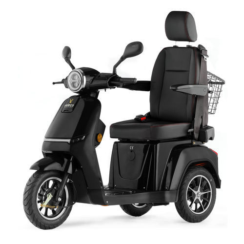 Scooter para movilidad reducida eléctrico - TUR-CAP-LI-BLA - Veleco - 3 ruedas / con cesto