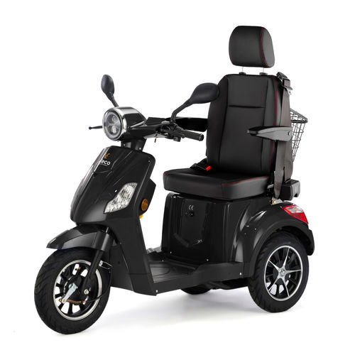Scooter para movilidad reducida eléctrico - DRA-CAP-LI-BLA - Veleco - 3 ruedas / con cesto