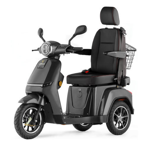 Scooter para movilidad reducida eléctrico - TUR-CAP-GRA - Veleco - 3 ruedas / con cesto