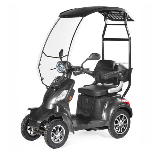 Scooter para movilidad reducida eléctrico - FAS-CAN-LI-GRA - Veleco - con 4 ruedas / con cabina