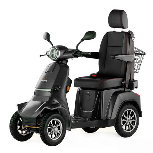 Scooter para movilidad reducida eléctrico - GRA-CAP-LI-SIL - Veleco - con 4 ruedas / con cesto