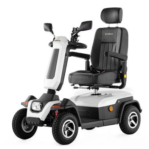 Scooter para movilidad reducida eléctrico - SHA-WHI - Veleco - con 4 ruedas
