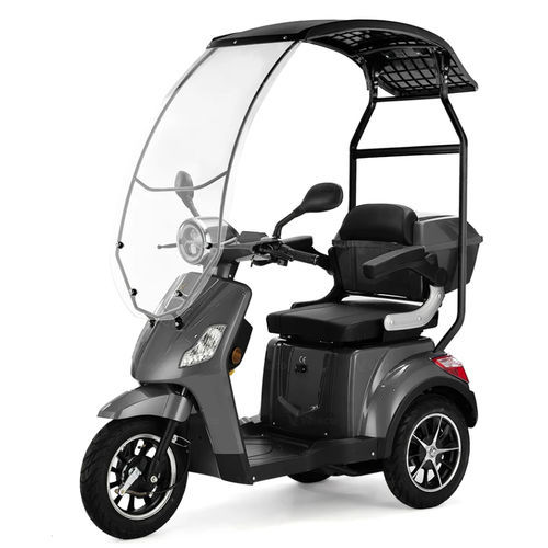 Scooter para movilidad reducida eléctrico - DRA-CAN-LI-GRA - Veleco - 3 ruedas / con cabina