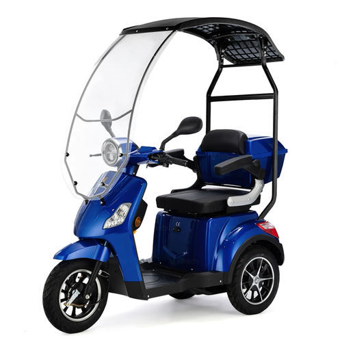 Scooter para movilidad reducida eléctrico - DRA-CAN-BLU - Veleco - 3 ruedas / con cabina