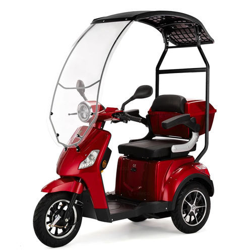 Scooter para movilidad reducida eléctrico - DRA-CAN-RED - Veleco - 3 ruedas / con cabina