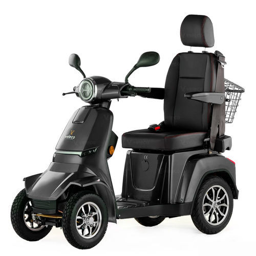 Scooter para movilidad reducida eléctrico - GRA-CAP-SIL - Veleco - con 4 ruedas / con cesto