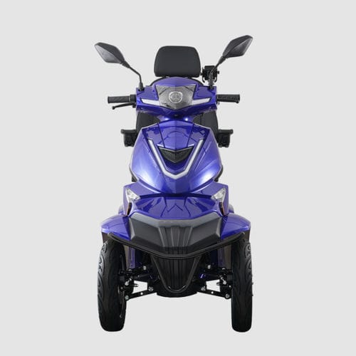 Scooter para movilidad reducida eléctrico - Vista Quater-3 - Vigrous - con 4 ruedas