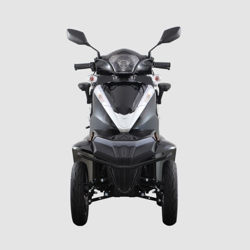 Scooter para movilidad reducida eléctrico - Vista Quater-2 - Vigrous - con 4 ruedas