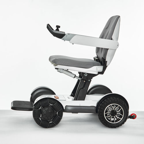 Silla de ruedas eléctrica - Robooter X40 Smart - Evenice - de exterior / de interior / plegable