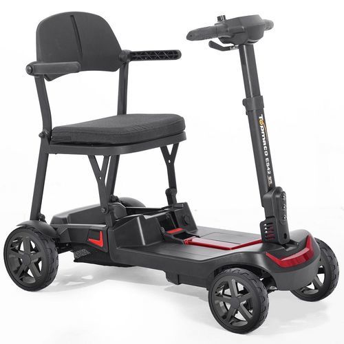 Scooter para movilidad reducida eléctrico - TopMate ES42 - Topmate - con 4 ruedas / con cesto / plegable