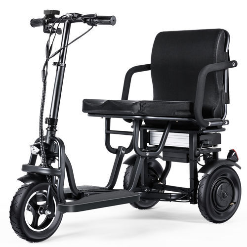 Scooter para movilidad reducida eléctrico - ES10 - Topmate - 3 ruedas / plegable / con cesto