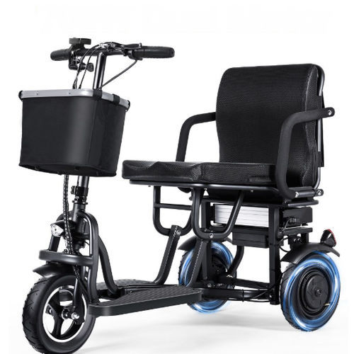 Scooter para movilidad reducida eléctrico - ES11 - Topmate - 3 ruedas / plegable / con cesto