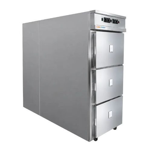 Cámara mortuoria frigorífica para camillas mortuorias - MOR-12 - Labotemp Systems - para camillas mortuorias / 3 cuerpos / de carga frontal