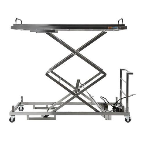 Carro para traslado de cadáveres de transporte - Mortuary Trolley LMT-01 - Labotemp Systems - de transferencia / de manipulación / de elevación