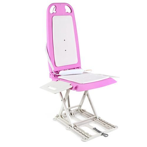 Elevador de pacientes con batería - GoRise LT - SuperHandy - de altura regulable / de suelo / portátil
