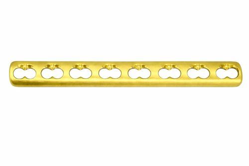 Placa de compresión para fragmentos óseos grandes - 315010 series - hb ortho - bloqueada / de titanio