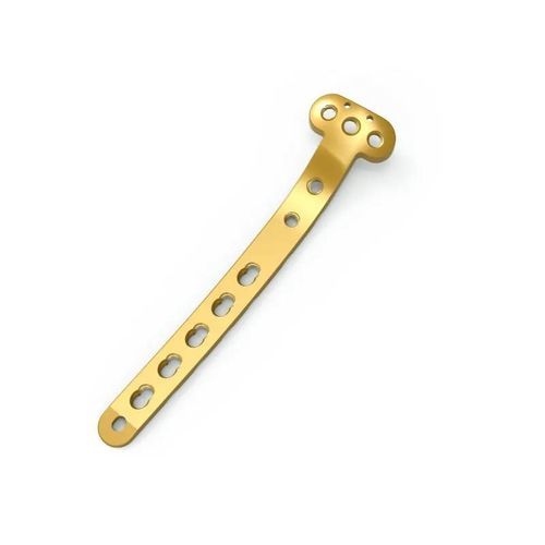 Placa de compresión para fragmentos óseos grandes - 312070 series - hb ortho - bloqueada / de titanio
