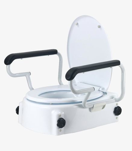 Elevador para inodoro con reposabrazos - BA30 - Stela Mobility - de altura regulable / bariátrico / para personas con movilidad reducida