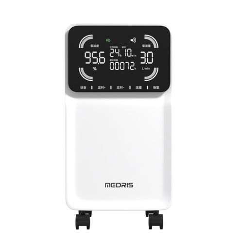 Concentrador de oxígeno médico - Y-313W - MEDRIS Medical Group - con ruedas / PSA
