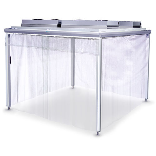 Sala blanca para el sector médico - MCB - AIRTECH JAPAN, Ltd. - de grandes dimensiones / estructura de aluminio / clase ISO 7