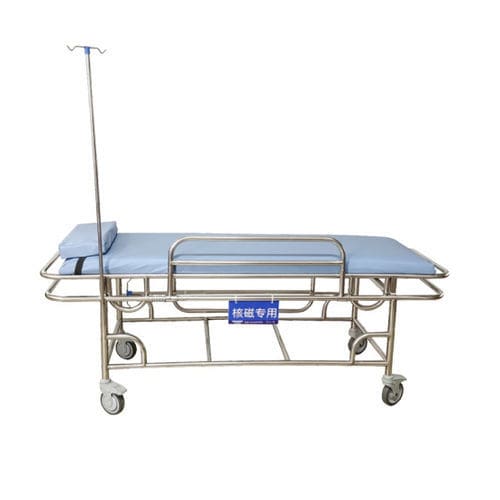 Carro camilla para traslado de pacientes - Shandong Hongxinyu Medical Technology Co., Ltd. - para resonancia magnética / manual / de 1 sección
