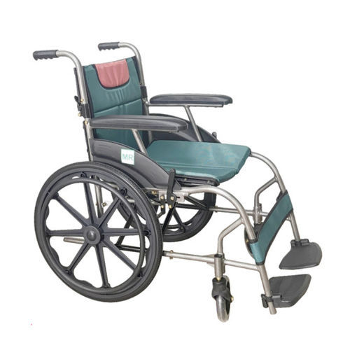 Silla de ruedas manual - Shandong Hongxinyu Medical Technology Co., Ltd. - de exterior / compatible con IRM / con reposapiernas