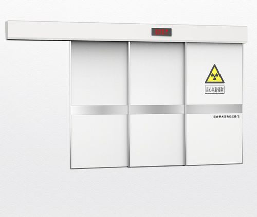 Puerta de servicio - triple - Shandong Hongxinyu Medical Technology Co., Ltd. - hermética / de rayos X / de hospital