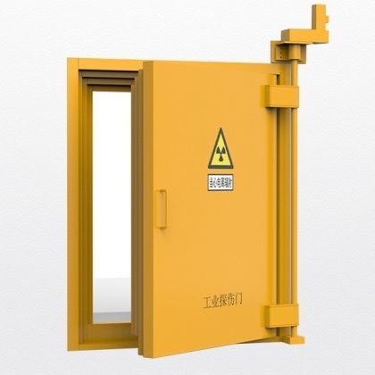 Puerta de protección radiológica - Shandong Hongxinyu Medical Technology Co., Ltd. - con blindaje / de protección contra los rayos X / hermética