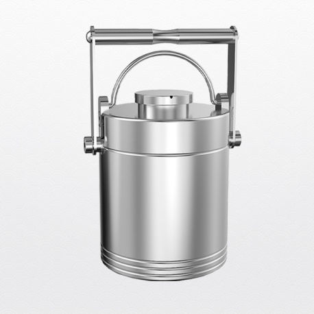 Recipiente para muestras para transporte - Shandong Hongxinyu Medical Technology Co., Ltd. - para el transporte de material radiactivo / de acero inoxidable / anticaída