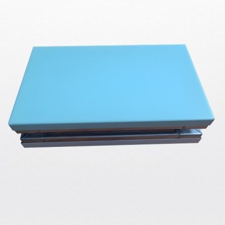 Estructura de muros para sala blanca - Electrolytic steel plate - Shandong Hongxinyu Medical Technology Co., Ltd.