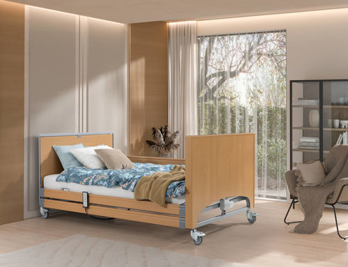 Cama de hospital - PB 340 - Elbur sp. z o.o. sp.k. - eléctrica / bariátrica / de altura regulable