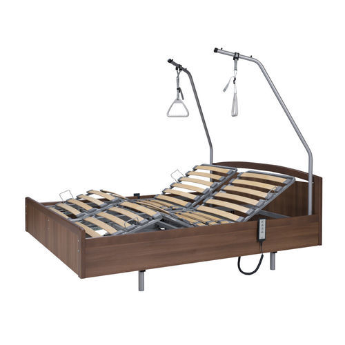 Cama para asistencia domiciliaria - PB 533DB - Elbur sp. z o.o. sp.k. - de hospital / eléctrica / de altura regulable