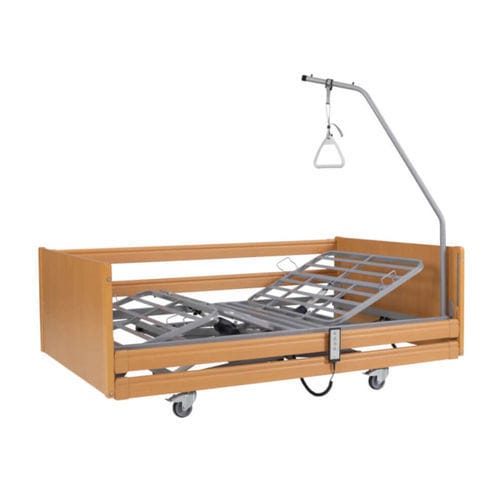 Cama para asistencia domiciliaria - PB XX4 - Elbur sp. z o.o. sp.k. - eléctrica / bariátrica / de altura regulable