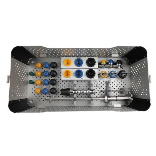 Kit de instrumentos para implantación de prótesis de cadera - Centrau Medical Instrument - personalizable