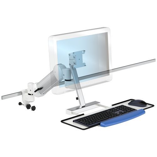 Brazo de soporte articulado - K-21056 - S.I.C Entwicklungs- und Vertriebs GmbH - reclinable / giratorio / para monitor