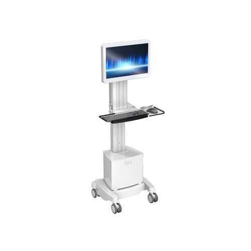 Carro médico - K-25071 - S.I.C Entwicklungs- und Vertriebs GmbH - para monitor / elevador / para transporte