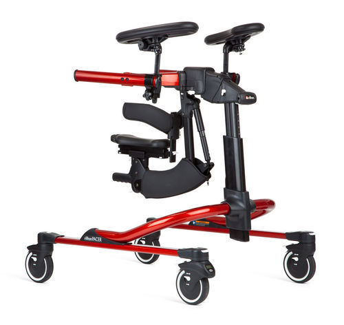 Andador con 4 ruedas - K6 series - Rifton Equipment LLC - pediátrico / con asiento / de altura variable