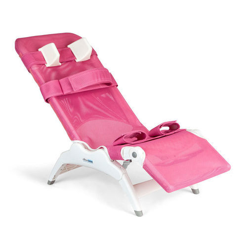Silla de ducha con reposapiés - Wave - Rifton Equipment LLC - con respaldo / ergonómica / de altura variable