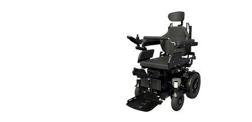 Silla de ruedas eléctrica - Viva Grand S - SKS Rehab AG - de exterior / de interior / de altura regulable