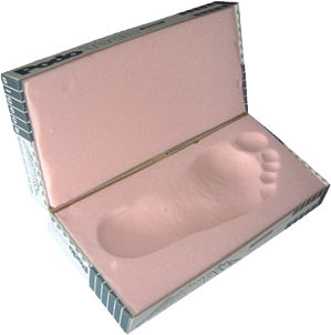 Caja para molde para 1 pie - Podotech