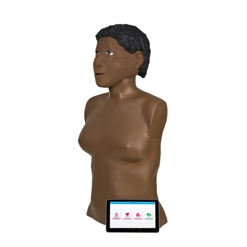 Maniquí de prácticas para RCP - P71/1 - 3B Scientific   - de parte superior del cuerpo / con retroalimentación en tiempo real / con panel electrónico