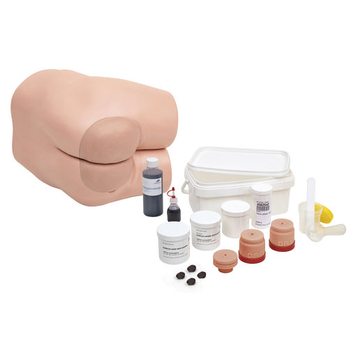 Simulador de paciente de tacto rectal - P16 - 3B Scientific   - para cuidados clínicos / portátil