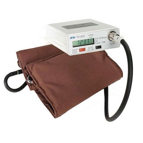 Monitor de paciente compacto - TM-2430 - A&D Company, Limited - de mano / PNI / monitor ambulatorio de presión arterial