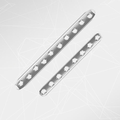 Placa de compresión para fragmentos óseos grandes - LOQTEQ® 4.5 - aap Implantate - bloqueada / metálica