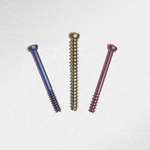 Tornillo de compresión ósea genérico - aap Implantate - canulado / metálico / para esponjoso